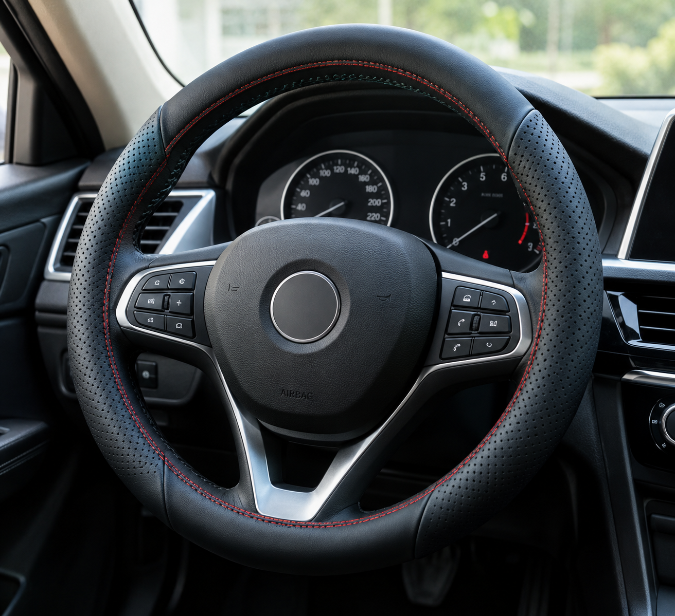 Premium Non-Slip Steering Wheel Cover